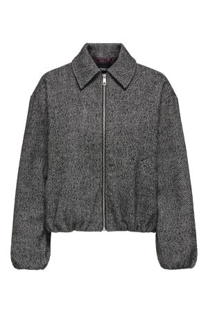 Only Only onlalberte life bomber cc otw Jackets 4765812 black herringbone