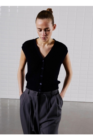 WithBlack WithBlack wblindiana waistcoat Gilets navy