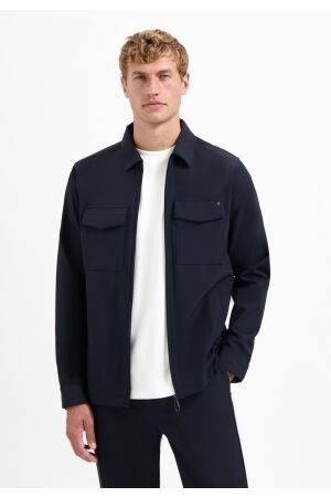 No- Excess No- Excess overshirt full zipper stretch sedoc 29510804 Overshirt 078 night
