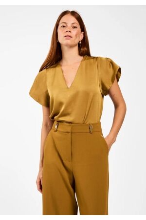 Aaiko Aaiko minny pes 514 T-shirt Korte mouw 191034 french olive