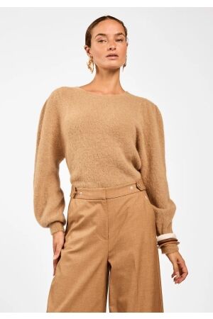 Aaiko Aaiko denize wp 389 Sweater 181029 bison brown