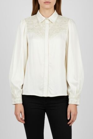 Aaiko Aaiko ophelia vis 515 Blouse 110107 cream