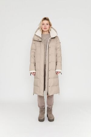 Moscow Moscow 07-08-xenia Winterjassen taupe solid