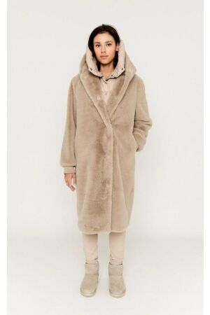 Moscow Moscow 08-08-nadjana-3 Winterjassen taupe solid