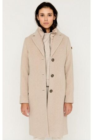 Moscow Moscow 16-08-bogdana-3 Winterjassen beige solid