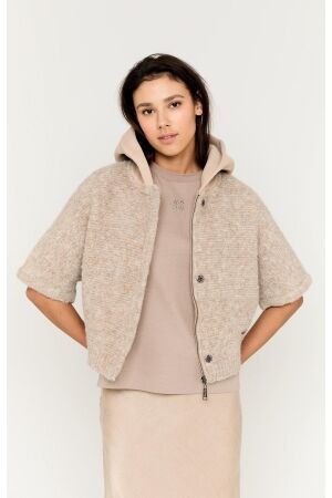 Moscow Moscow 26-10-timmy-2 Blouse 460-1 taupe solid