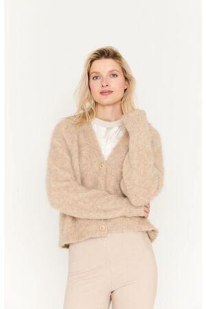 Moscow Moscow 38-10-fleur Blouse 410-1 sand solid