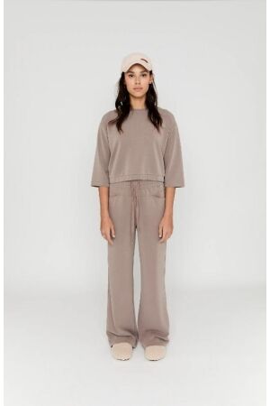 Moscow Moscow 66-02-familiar Broek 460-1 taupe solid