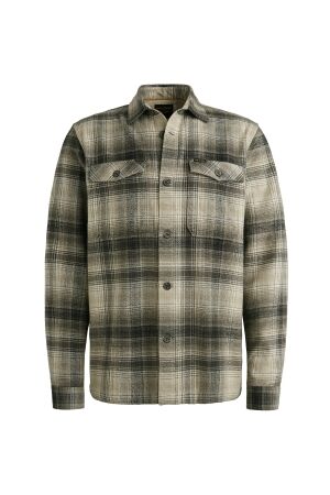 PME Legend PME Legend psi2509244 brushed grindle check overshirt Overshirt 8011 seneca rock