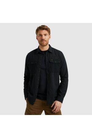 PME Legend PME Legend psi2508209 long sleeve shirt quilt poplin casual 2 Overhemd 5281 salute