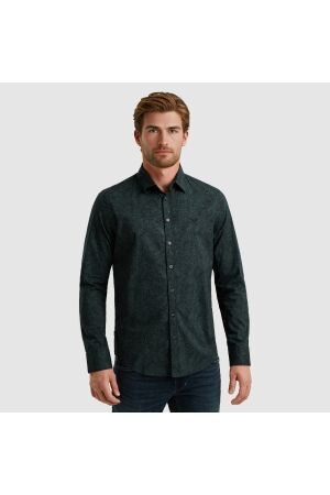 PME Legend PME Legend psi2508211 long sleeve shirt print sticks dressual Overhemd 5281 salute