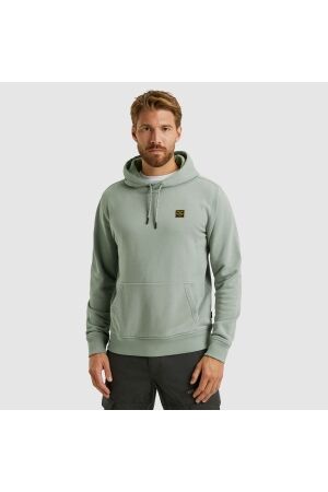 PME Legend PME Legend psw2508421 hooded 3t cross terry Hoodies 5226 silver blue