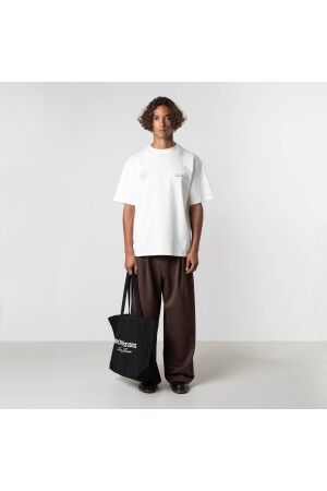 Quotrell Quotrell insignia tee th42542 Print T-shirts 2886 ecru/taupe