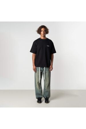 Quotrell Quotrell department t-shirt ts006 Print T-shirts 0002 black/white