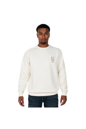 Wrong Friends Wrong Friends brooks sweater wf1181 Sweater beige