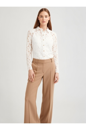 Elvira Casuals Elvira Casuals blouse sarah e2 25-048 Blouse 15 off white