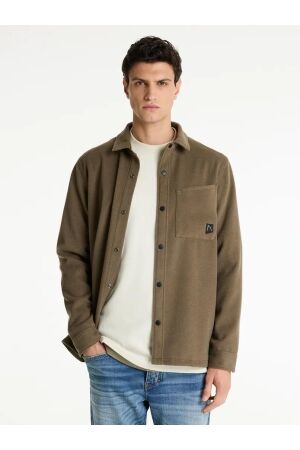 Chasin Chasin axel blaze Overshirt e72 - mid brown