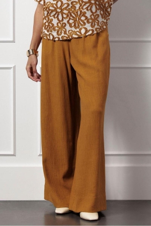Studio Anneloes Studio Anneloes grace linen look trousers 12892 Broek 2500 honey