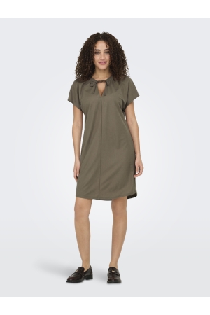 Only Only onljany s/s string dress jrs noos Jurken walnut
