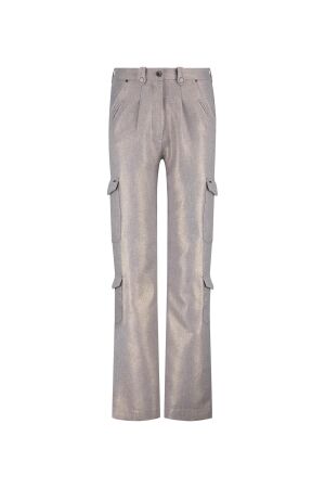 Zip73 Zip73 cargo wide leg w25/235/01/730 Cargobroeken 730 sparkling grey