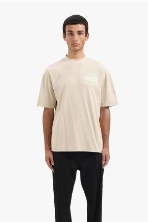 Croyez Homme Croyez Homme oversized stamp cr2-pf25-05 Print T-shirts 2200 grey