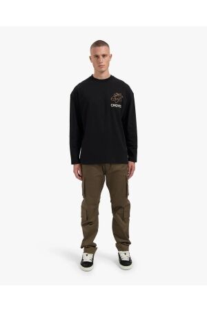 Croyez Homme Croyez Homme gardener longsleeve t-shirt cr1-fw25-25 Longsleeves 2900 black