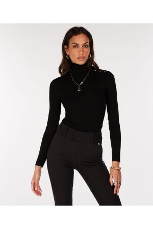 Josh V Josh V loua jv-2508-0207 Trui 300 black