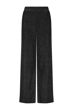 Tramontana Tramontana wide-leg trousers sparkles c49-18-101 Broek 009000-black