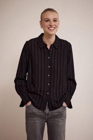 Tramontana Tramontana blouse rhinestones o04-18-301 Blouse 009000-black