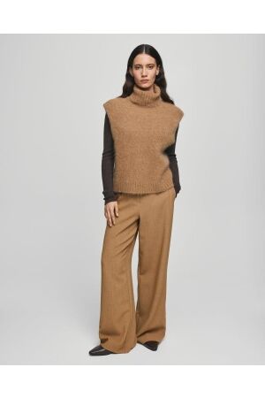 MSCH Copenhagen MSCH Copenhagen mschmacy michelle hw wide pants regular 19447 Broek t coconut mel