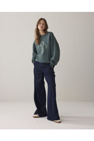 Summum Summum jersey soft sweat 3s5212-30413 Sweater 650 emerald green