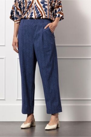 Studio Anneloes Studio Anneloes otis herringbone trousers 13109 Broek 6502 ink blue