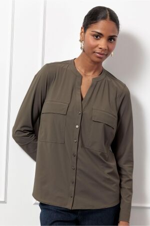 Studio Anneloes Studio Anneloes ember blouse 13216 Blouse 7400 new army