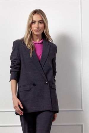Studio Anneloes Studio Anneloes bennet check blazer 13174 Blazers 9997 multi color