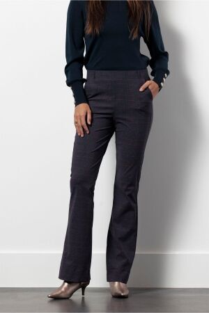 Studio Anneloes Studio Anneloes flair check trousers 13175 Flared 9997 multi color