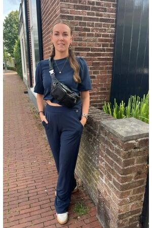 Elvira Casuals Elvira Casuals trouser izzy e4 25-011 Broek 100 navy