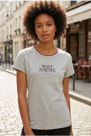 Elvira Casuals Elvira Casuals t-shirt montmartre e4 25-033 T-shirt Korte mouw 121 grey