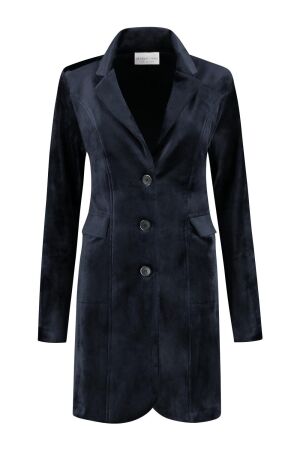 Helena Hart Helena Hart 7624 blazer tuxy velour Blazers marine