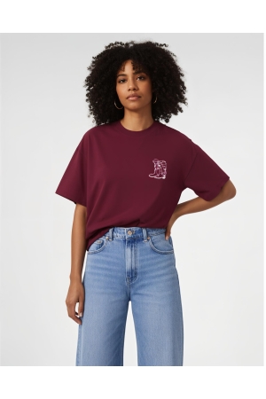 Only Only onlvivvi life s/s lovely top jrs T-shirts cabernet