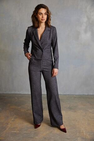 Helena Hart Helena Hart blazer dewi lano tweed 7646twe Blazers wine