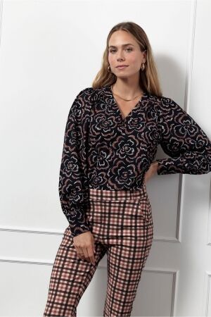 Studio Anneloes Studio Anneloes emmarie marker top T-shirt Lange mouw 9997 multi color