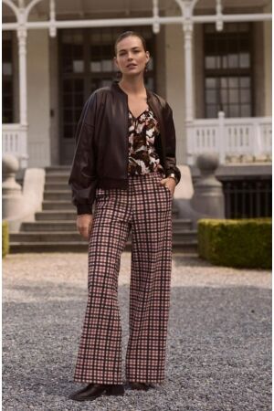 Studio Anneloes Studio Anneloes kylie marker crepe top T-shirt Lange mouw 9997 multi color