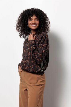 Studio Anneloes Studio Anneloes elliot animal bomber jacket 13251 Jackets 9997 multi color