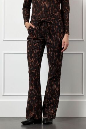 Studio Anneloes Studio Anneloes flair drawstring animal trousers 13253 Flared 9997 multi color
