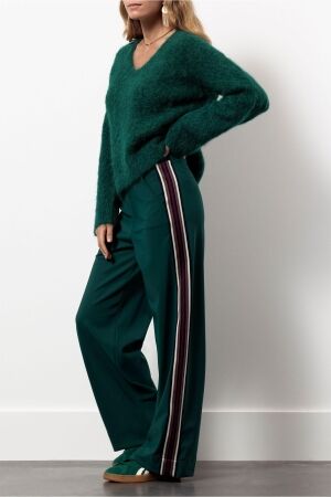 Studio Anneloes Studio Anneloes lexie bnd tape trousers 13190 Broek 7800 bottle green
