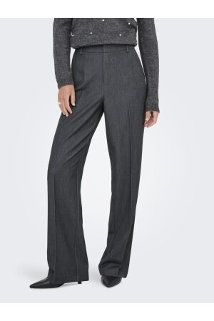 Only Only onlhattie-lana hw w mel pant tlr noos Broek dark grey melange