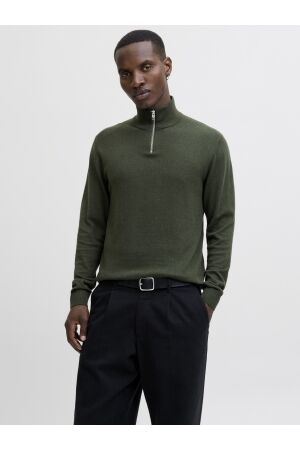 Jack & Jones Jack & Jones jjeemil knit half zip noos Trui duffle bag