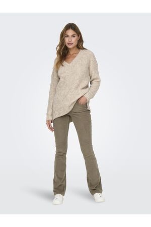 Only Only onlmary-global mid cord flared pnt noos Broek fossil