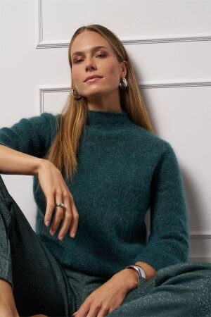 Studio Anneloes Studio Anneloes marelle pullover 13237 Trui 7800 bottle green