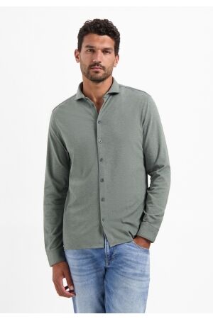 No- Excess No- Excess shirt jersey melange stretch n4180 Overhemd 124 dark steel